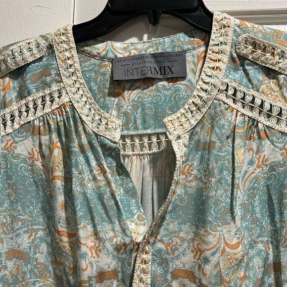 Twelfth Street By Cynthia Vincent exclusive Intermix Shorts Romper, Size Small - Picture 3 of 10